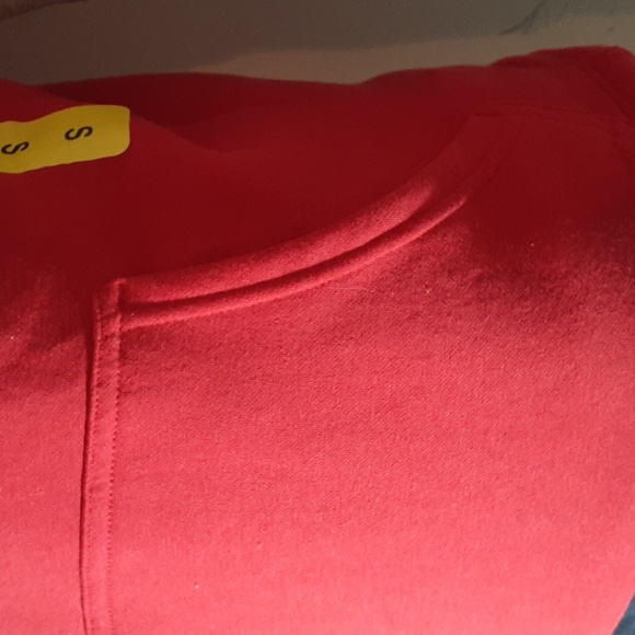 NWT NHL Red Wings Long Sleeve Hoodie Sweatshirt w/Pouch - Picture 5 of 6